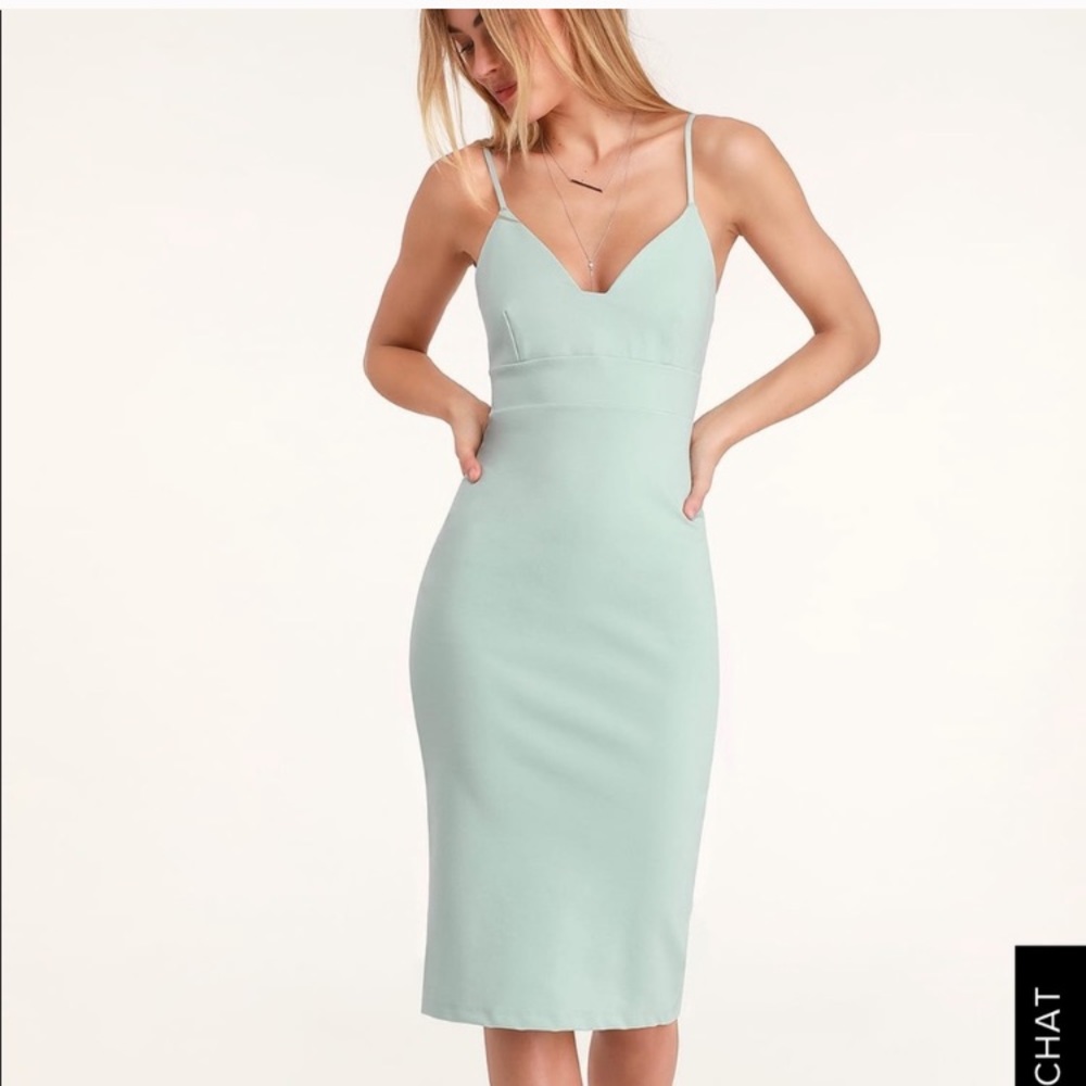 Lulu’s Don’t Tell Em Midi Dress (size XS)